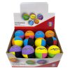 60mm Rubber High Bounce Balls - Tri Colour
